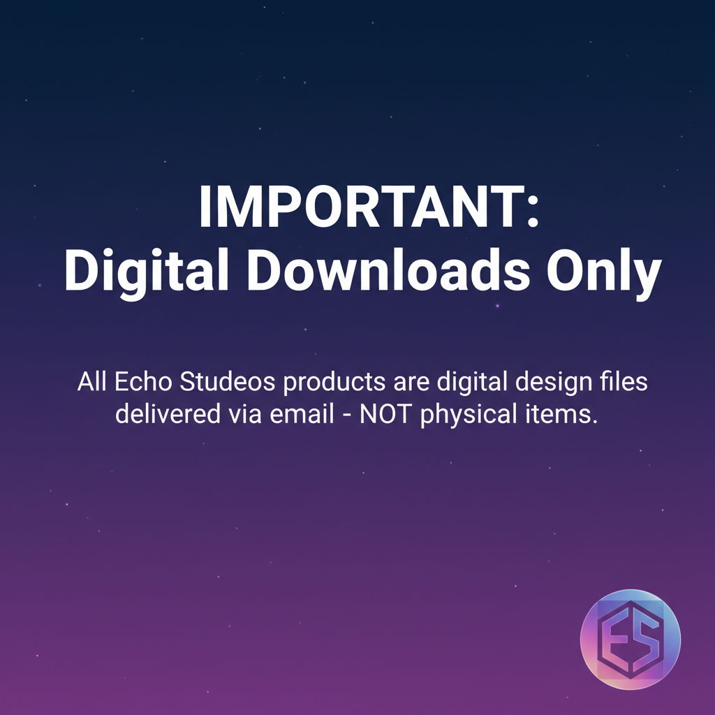 Digital Downloads Only - Important Notice