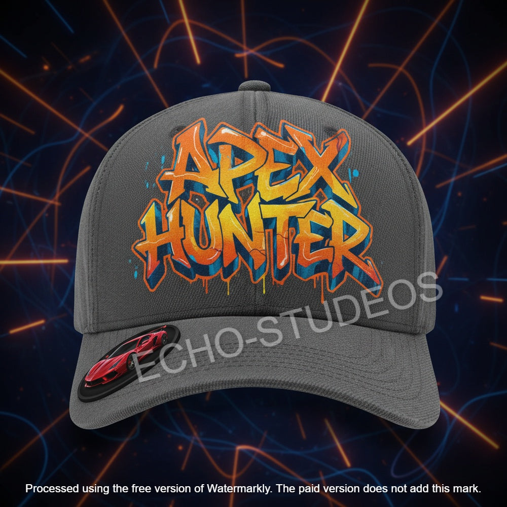 Apex Hunter Baseball Cap - Wild Style Graffiti Digital Design Download