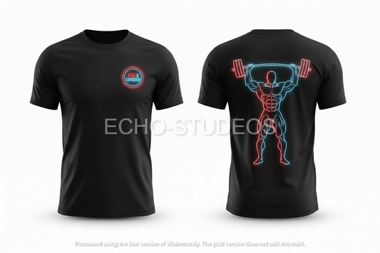 Neon Bodybuilder - Digital Design Download